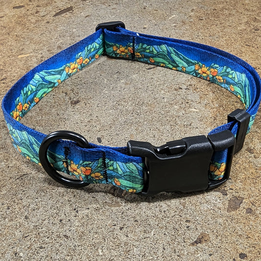 "Mount Tam" Dog Collar - Made in MT